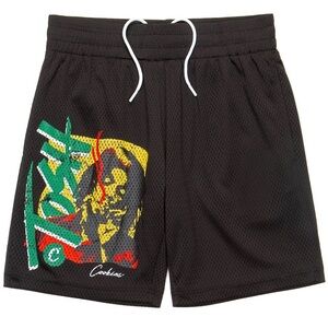 Cookies X Peter Tosh Black Basketball Shorts 4XL
